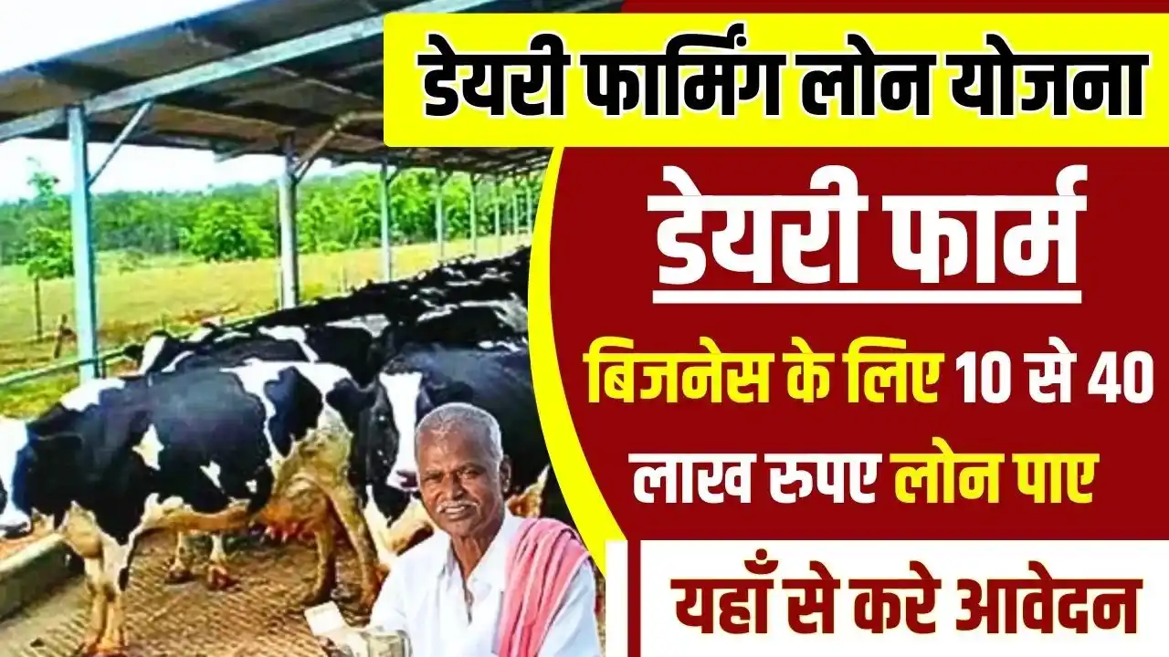 Dairy Farming Loan Apply Online