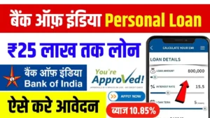 Bank of India Personal Loan Apply